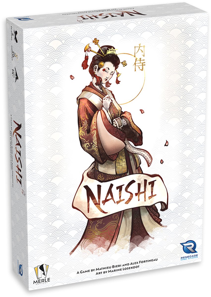 Renegade game studios naishi - gioco di carte - inglese -