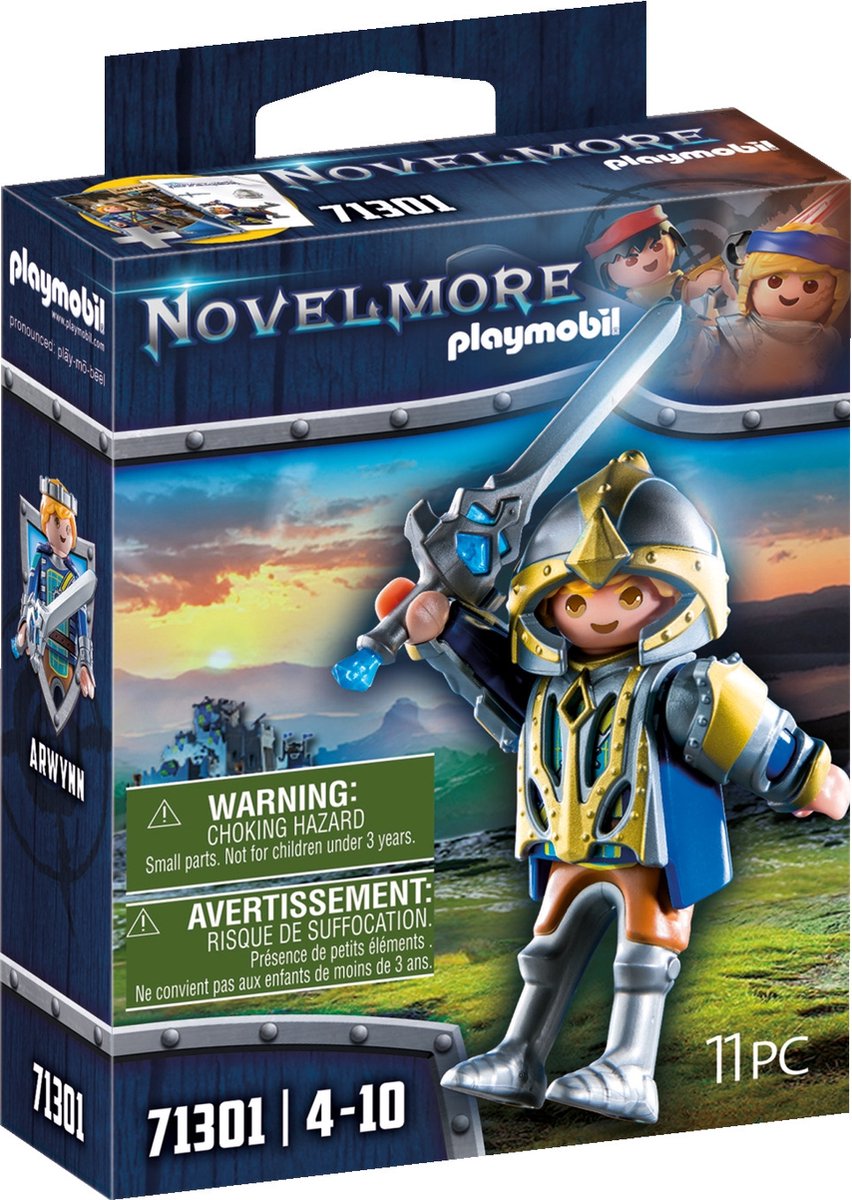 PlayMobil Novelmore Arwynn con Invincibus 71301