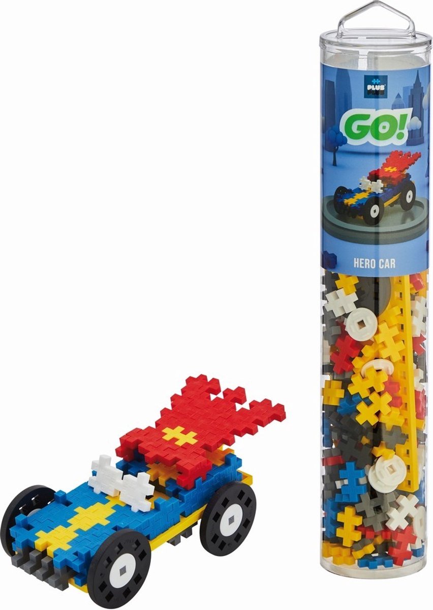 Plus plus tubo auto hero plus-plus: 200 pezzi (4259)