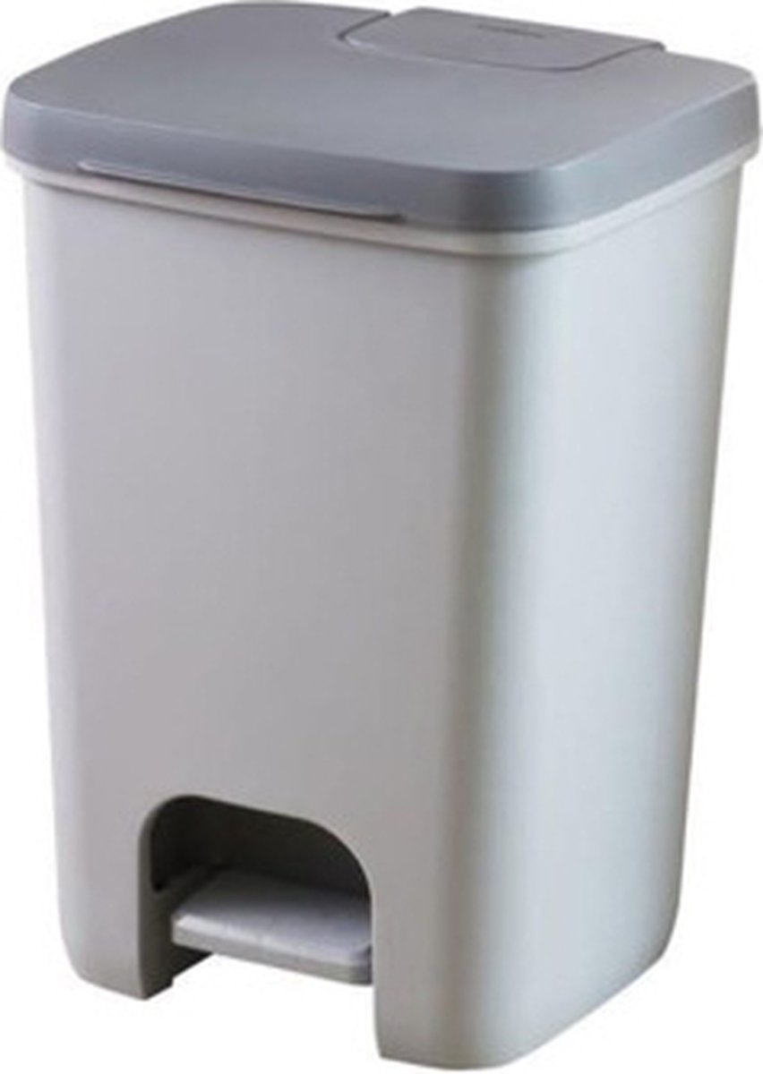 Curver Curver Pedal Bin Essentials 20 L Grigio chiaro