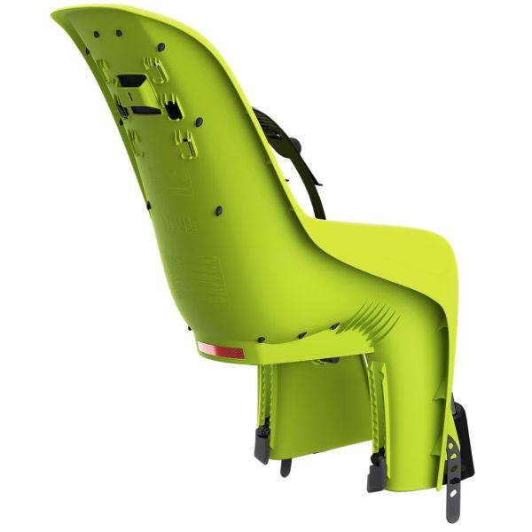 Thule ridealong lite 2 fietsstoeltje achter - veilig comfortabel zen lime