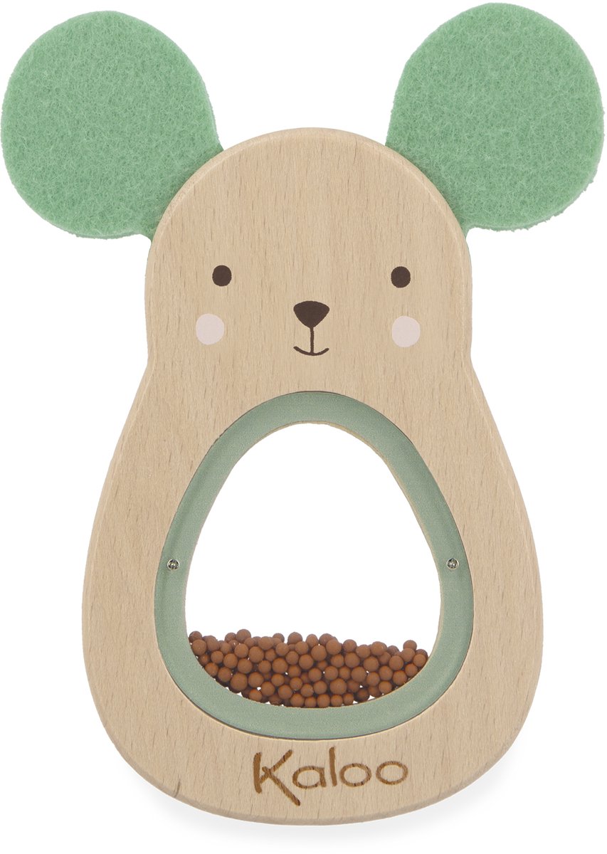 Kaloo petites chansons - bijtspeelgoed - baby - muis
