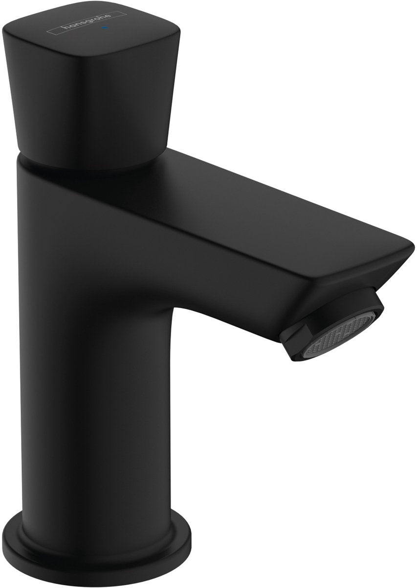 Hansgrohe Logis - fontana - senza scarico - 80mm - per acqua fredda - nero opaco