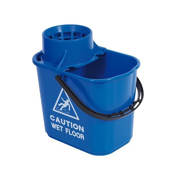 Secchio per scopa Hygiemix blu (15 litri)