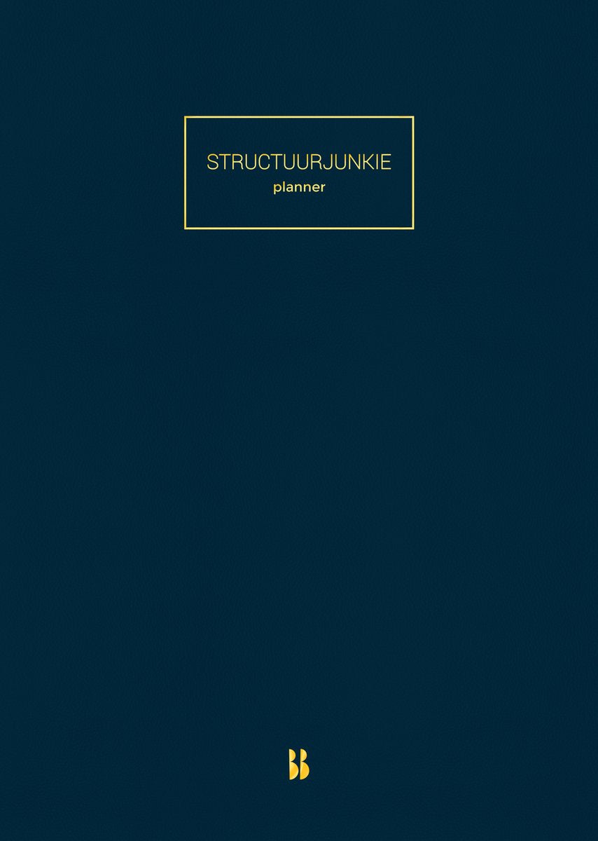 Merkloos sans marque structuurjunkie luxe planner datumloos - a4