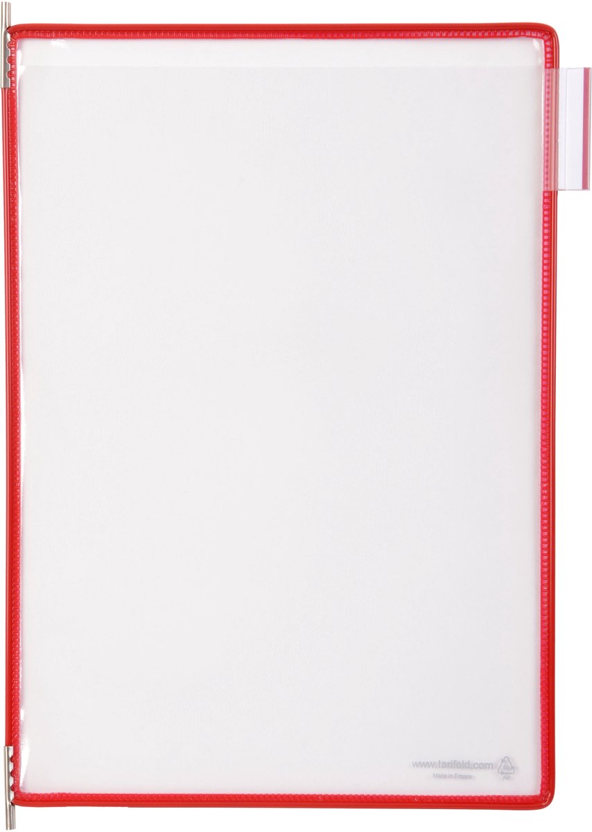 Tarifold display borsa tarifold t-display rosso