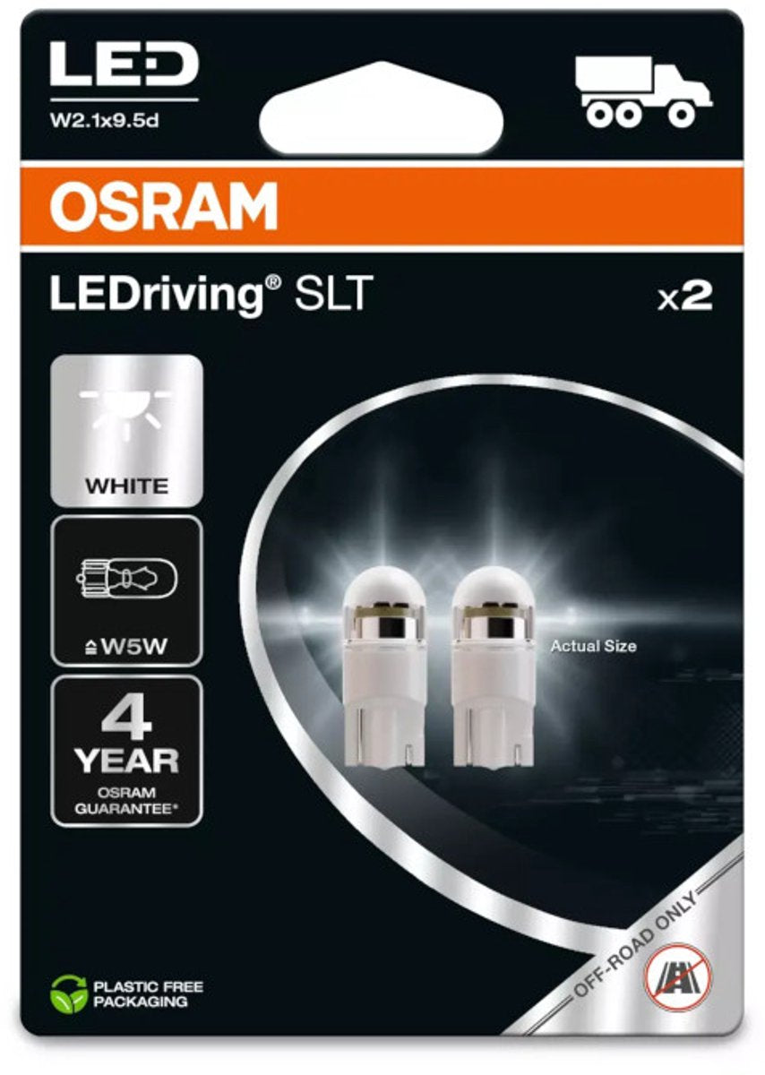 Osram ledriving slt w5w blanco 24v 2845dwp conjunto