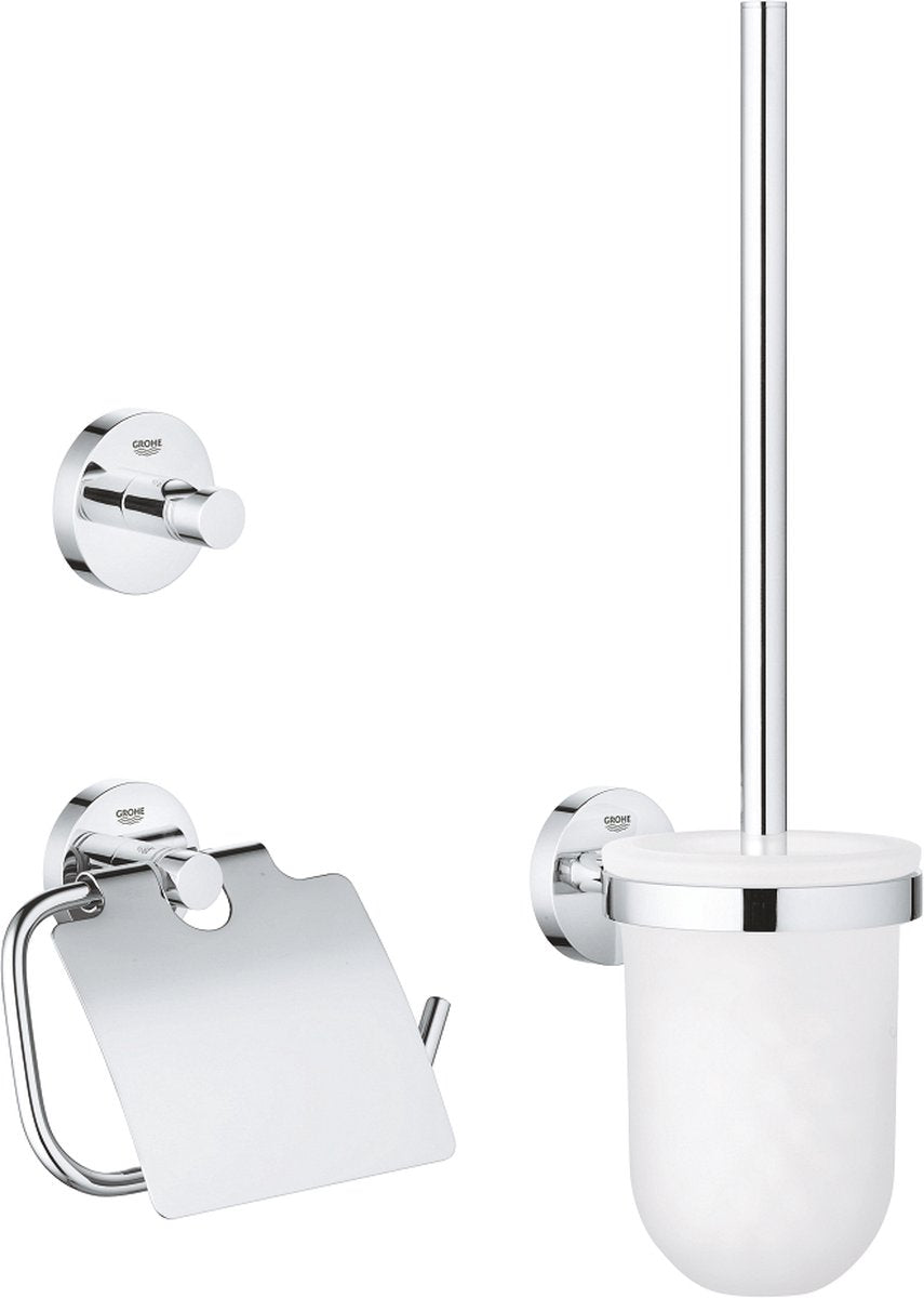 Set accessori Grohe Start 3-in-1 - cromo
