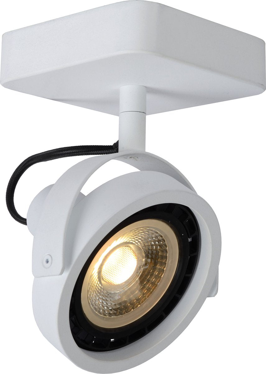 Lucide tala led - foco de techo - led regulable para calentar - gu10 (es111) - 1x12w 2200k 3000k - blanco