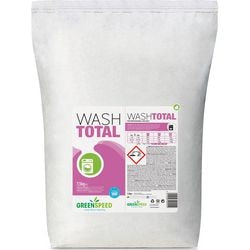 Detersivo in polvere greenspeed wash totale 45x9x35 cm 7,5 kg bianco