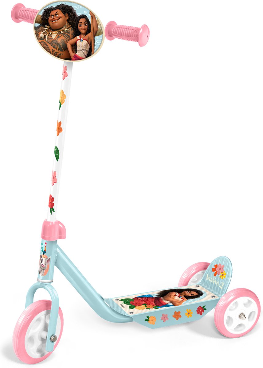 Stamp disney moana 2 3-wiel kinderstep vrijloop meisjes - vaiana 2