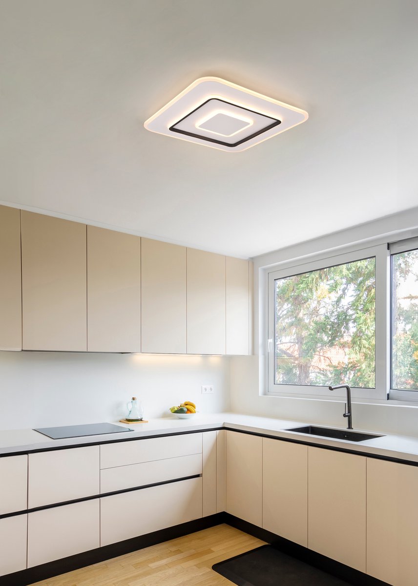 Lampada da soffitto Jora Rl live your light reality - bianca