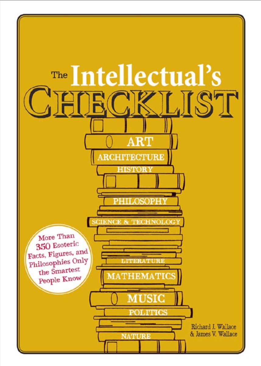 La lista de control del intelectual