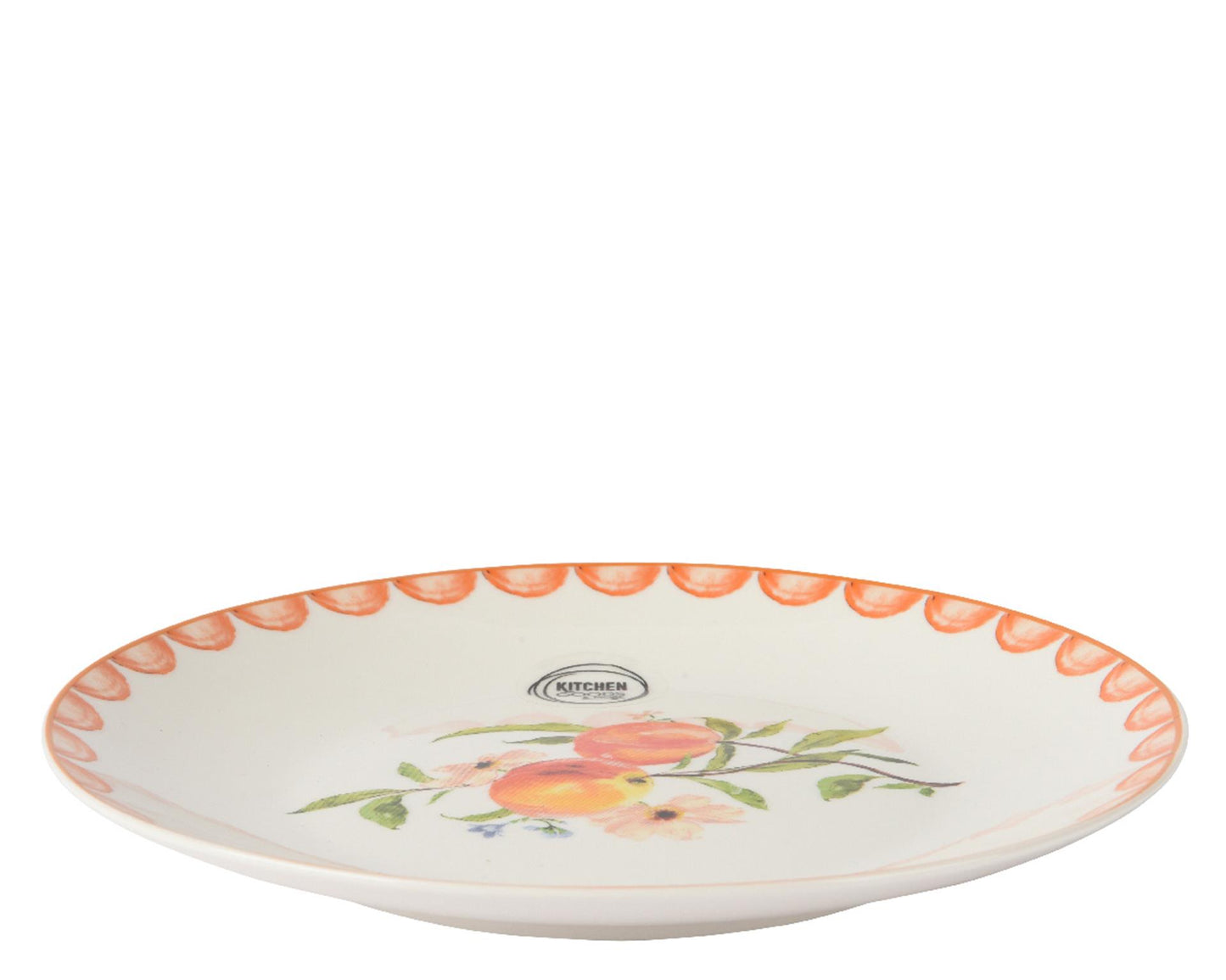 Piatto colazione Decoris porcellana pesca ø20cm
