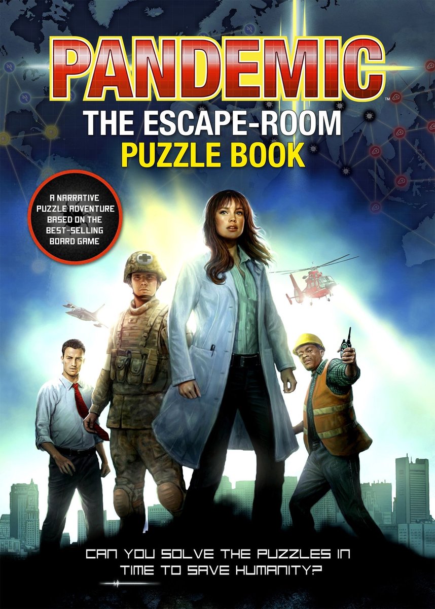 Pandemia: el libro de rompecabezas de escape room