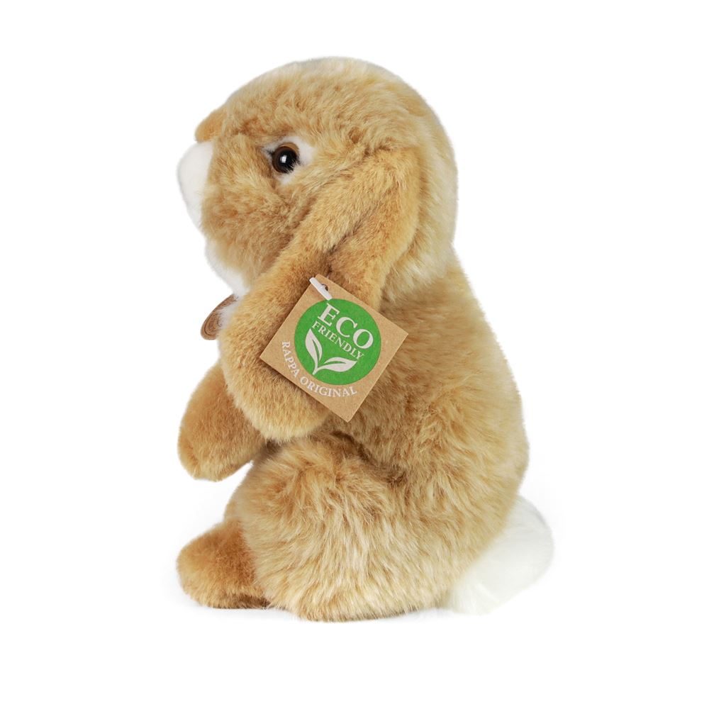 Peluche lepre beige 18 cm eco-friendly