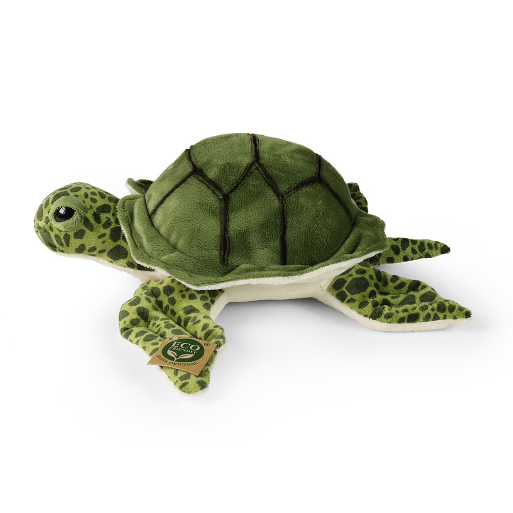 Peluche tartaruga d'acqua salata 25 cm eco-free