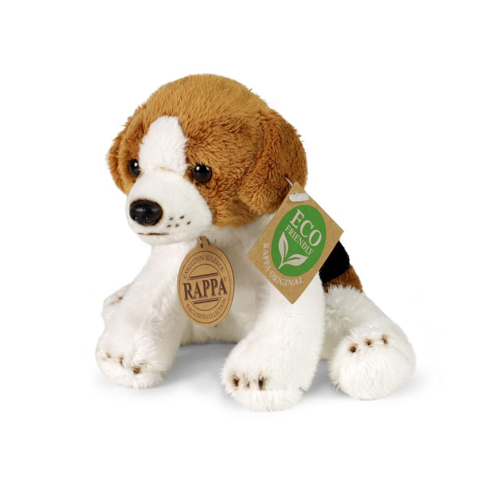 Cani peluche assortiti 14cm ecologici
