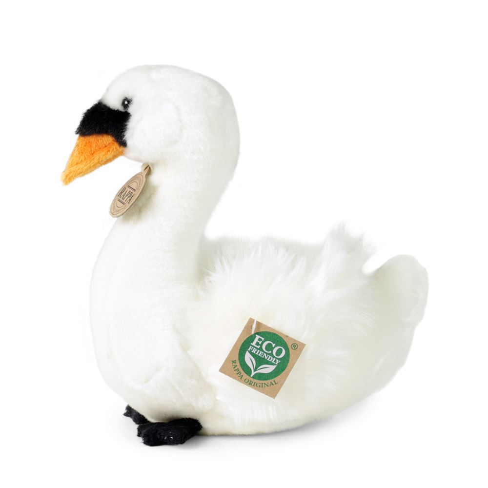 Peluche cigno 23 cm ecologico