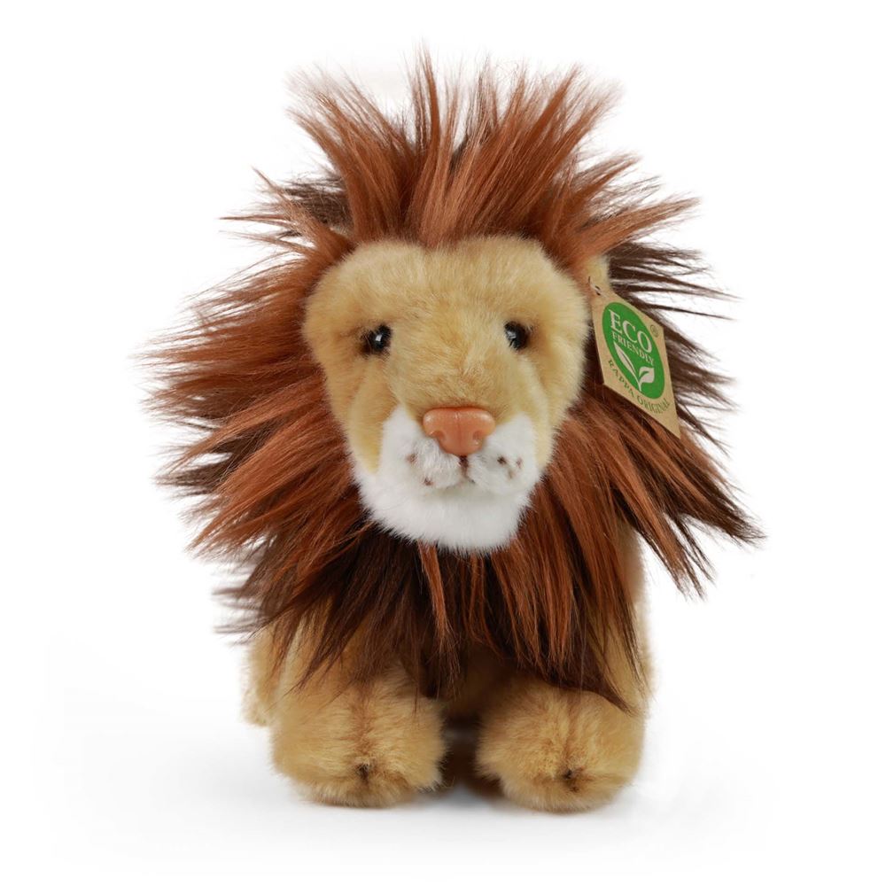 Leone di peluche 18 cm ecologico