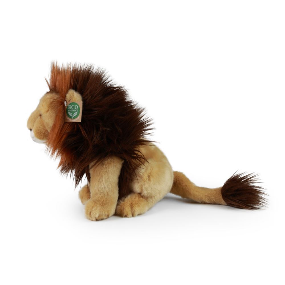 Leone di peluche 25 cm ecologico