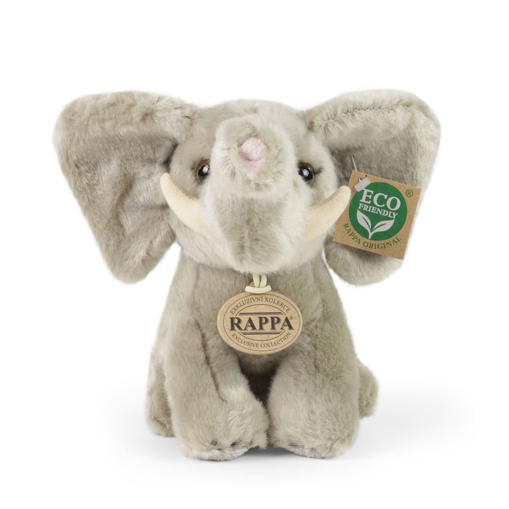 Elefante di peluche 18 cm ecologico