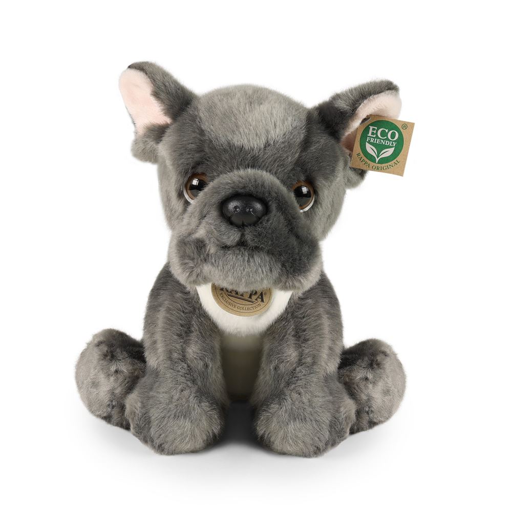 Peluche bulldog francese 26 cm ecologico