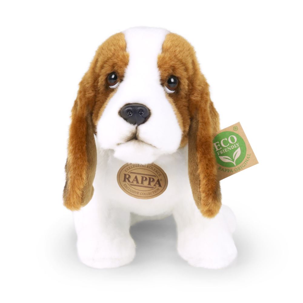 Peluche bassetto 32 cm ecologico
