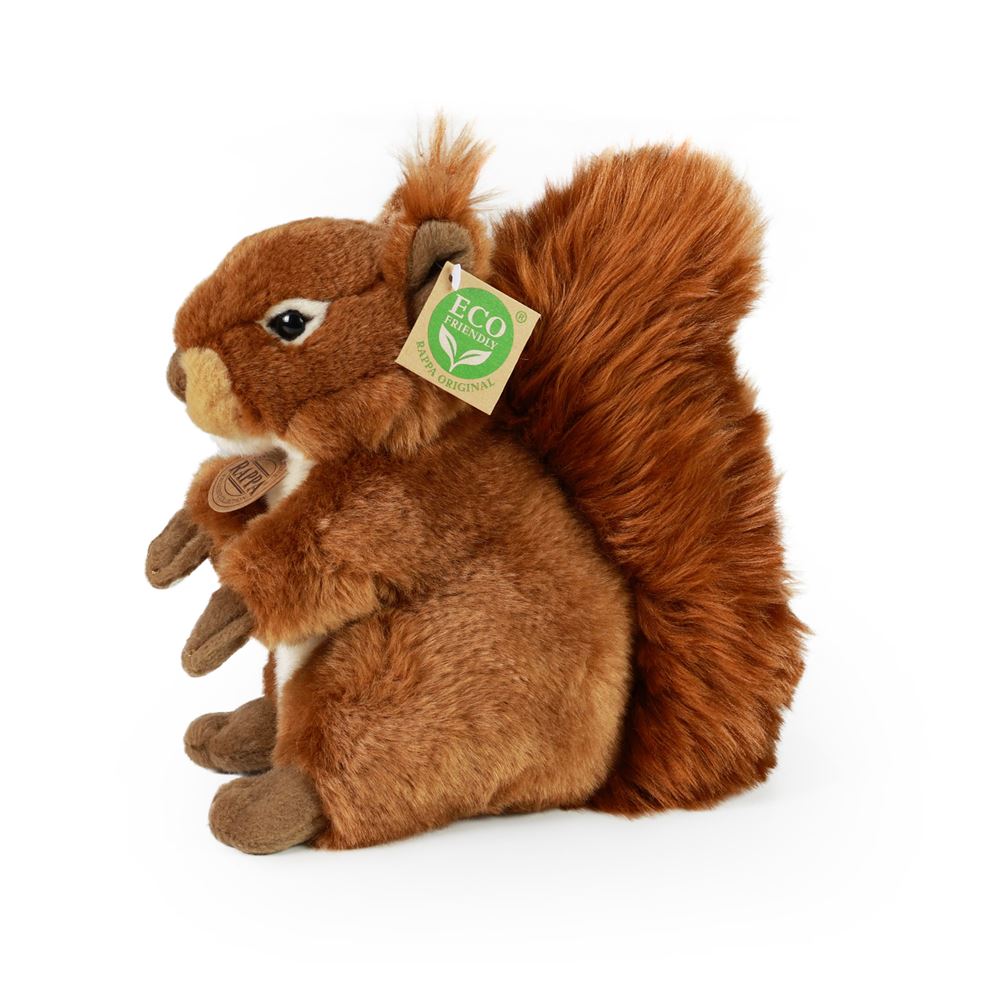Scoiattolo di peluche 21 cm ecologico