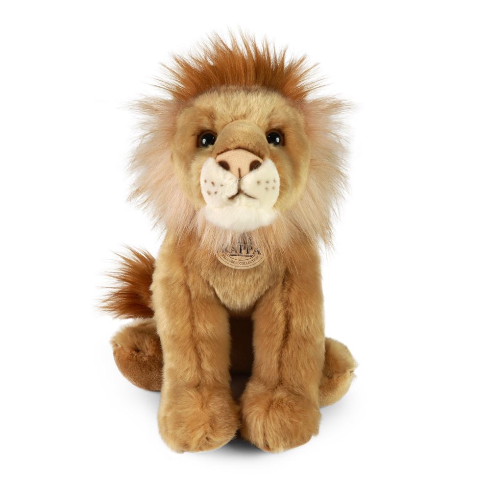 Leone peluche 30 cm ecologico