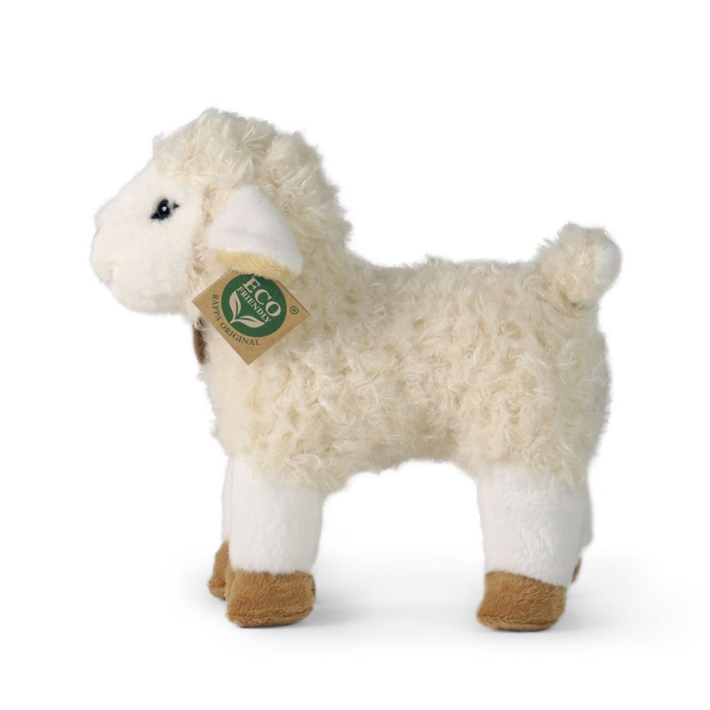 Pecora peluche 23 cm ecologica