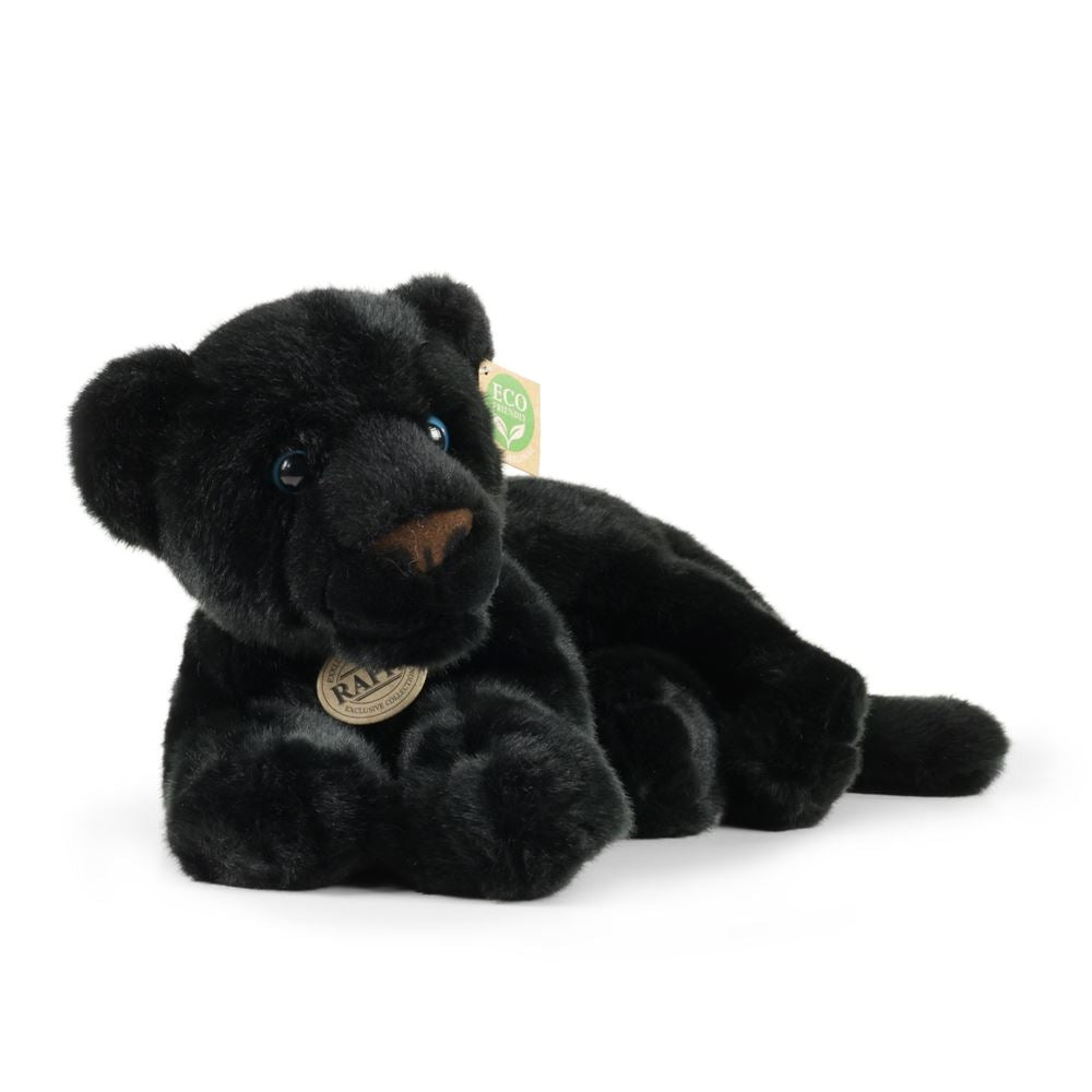 Peluche pantera nera 40 cm eco-friendly