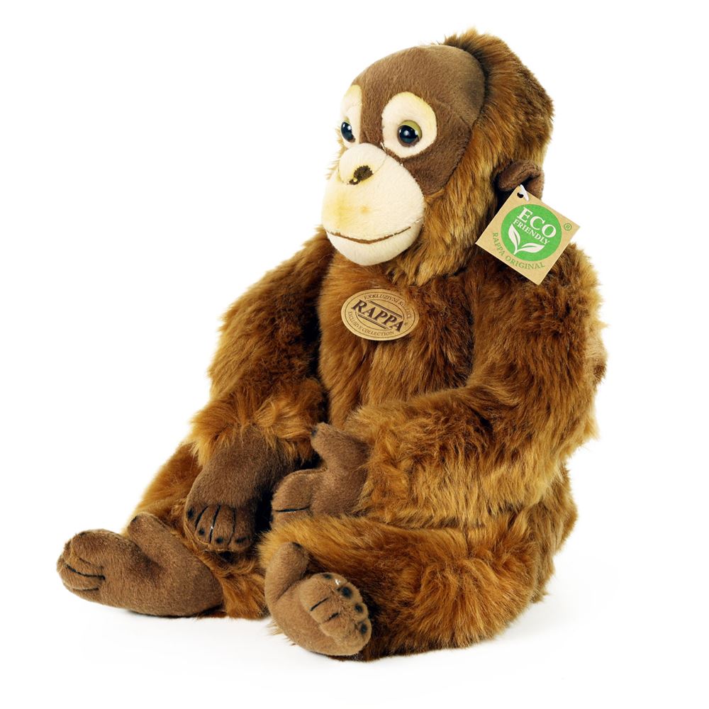 Peluche scimmia orango 27 cm eco-friendly
