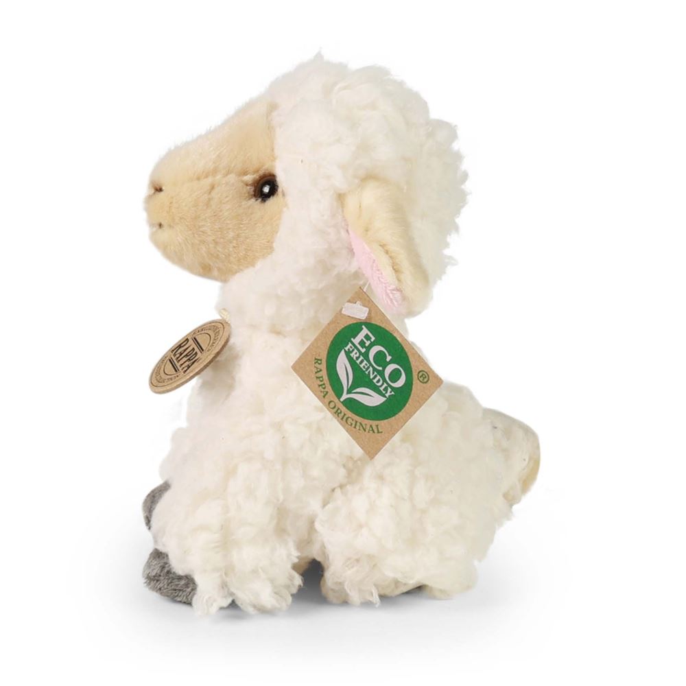Pecora peluche 16 cm ecologica