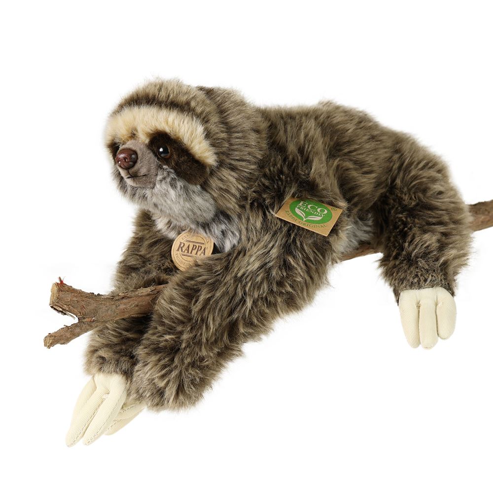 Bradipo peluche 30 cm ecologico