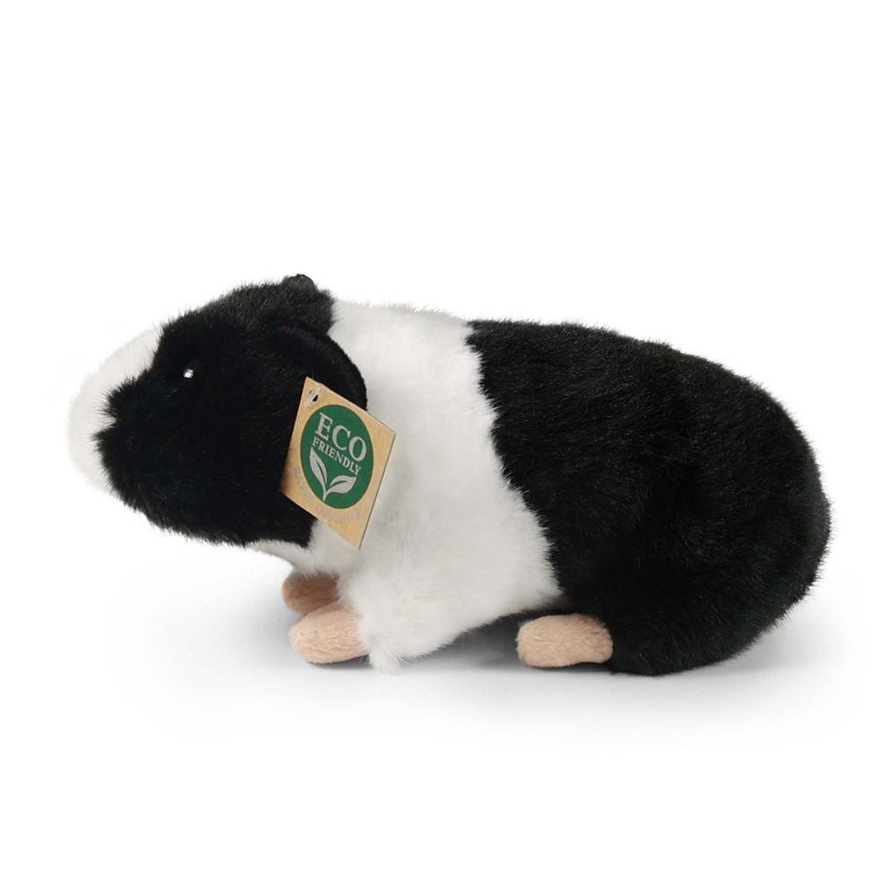 Peluche porcellino d'India nero 20 cm ecologico