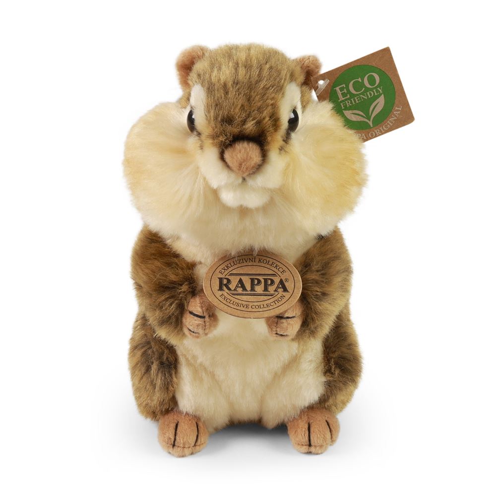 Scoiattolo peluche 20 cm ecologico