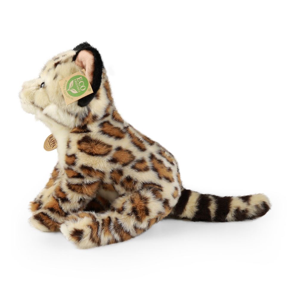 Peluche gattopardo 28 cm ecologico