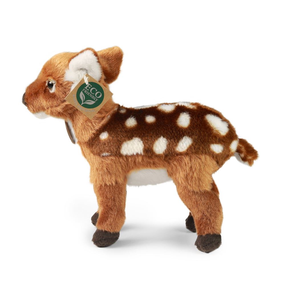 Peluche cerbiatto 23 cm ecologico