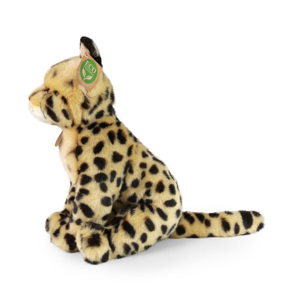 Peluche serval 30 cm ecologico