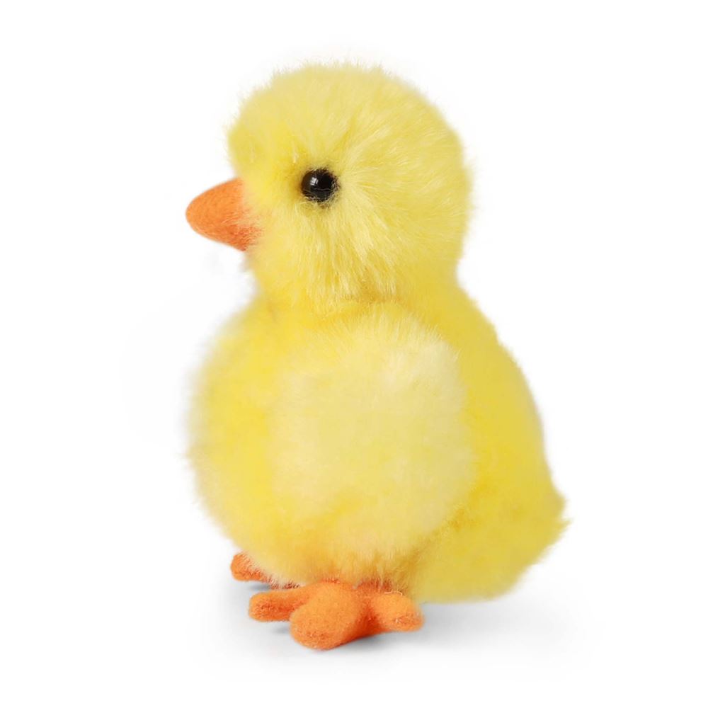Peluche tenero pulcino 10 cm eco-friendly
