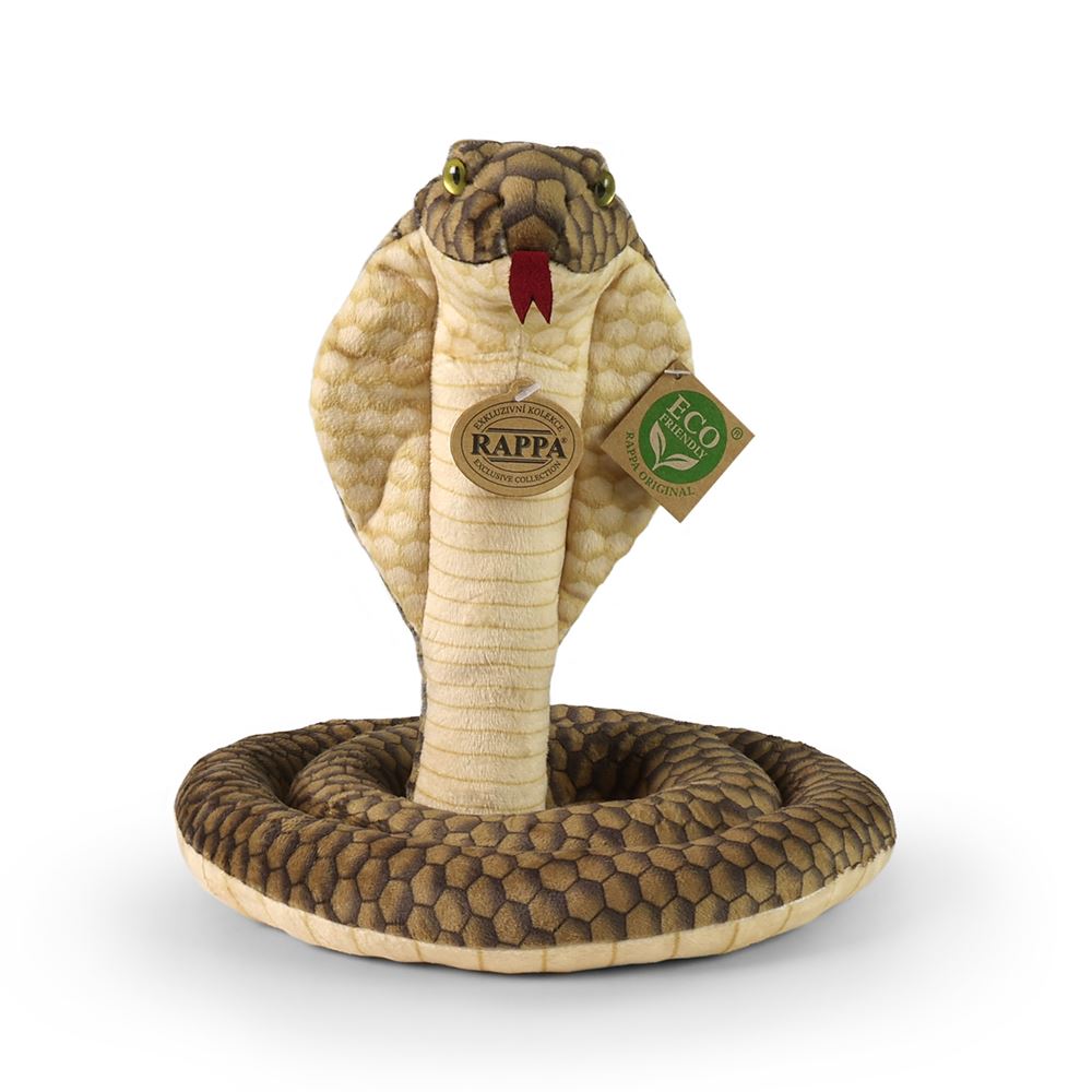 Peluche serpente cobra 127 cm ecologico