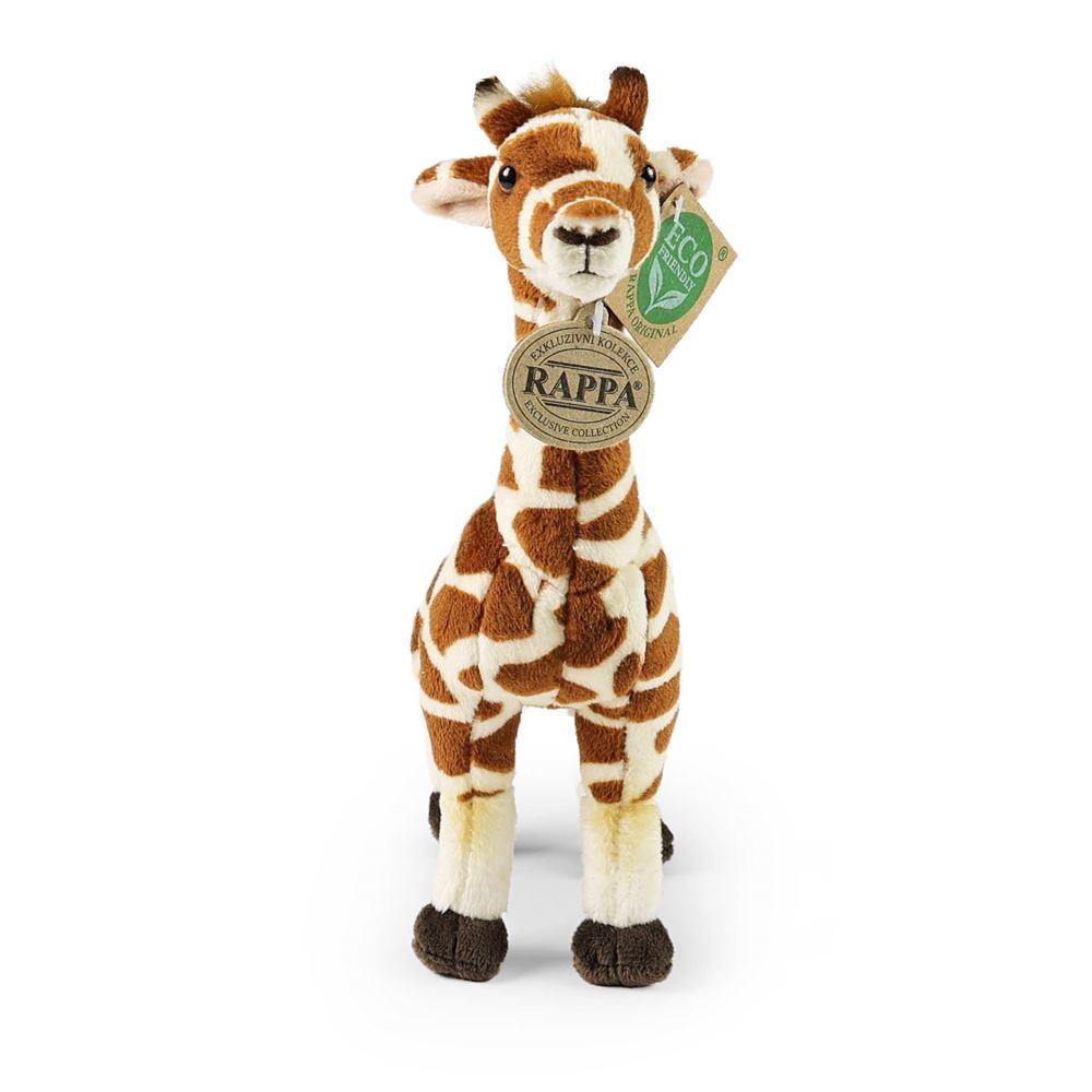 Giraffa di peluche 23 cm ecologica