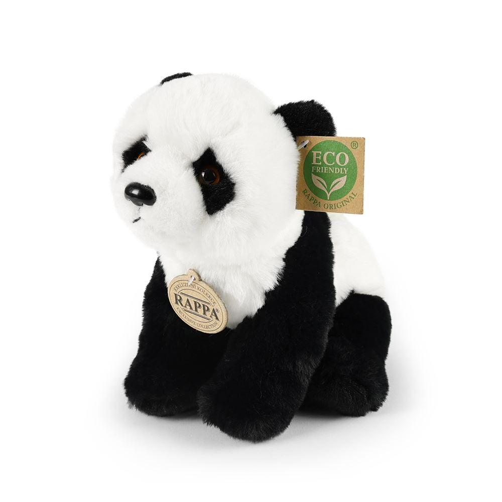 Peluche panda 23 cm ecologico morbido