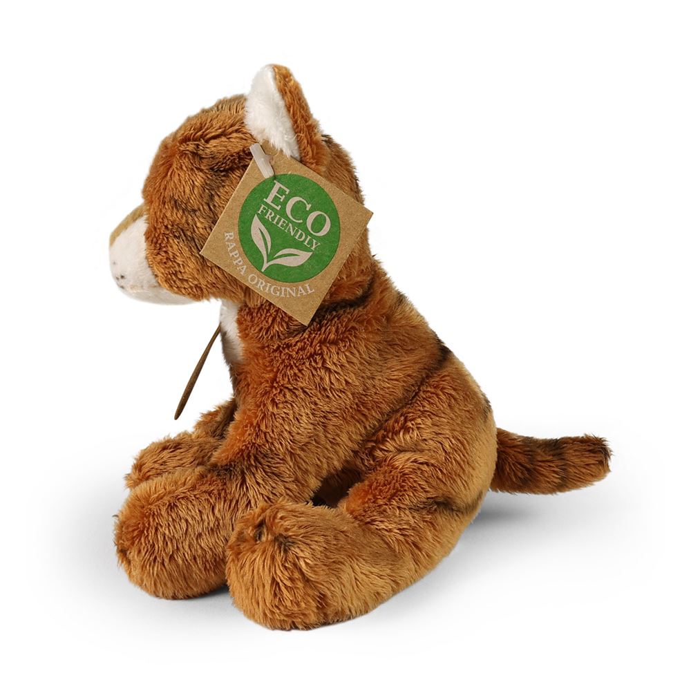 Peluche gatto arrugginito 14 cm ecologico