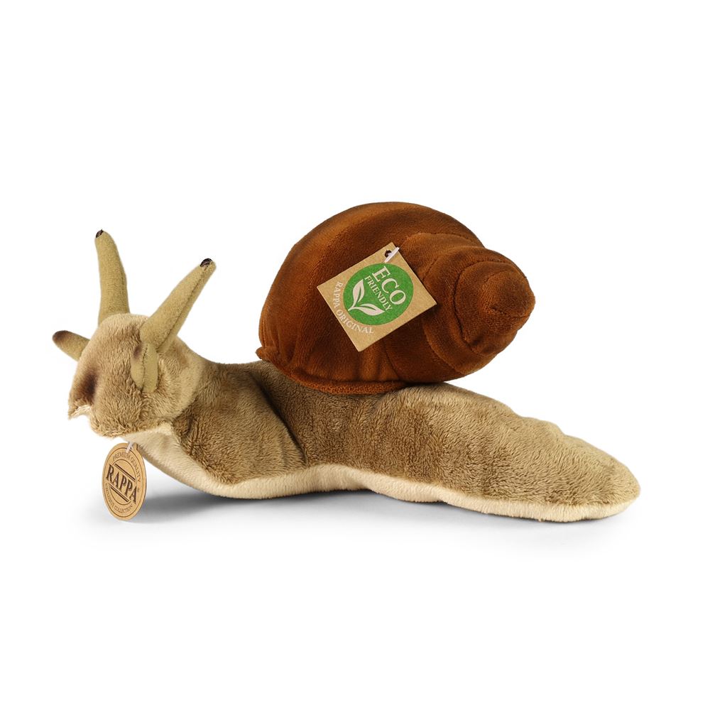 Lumaca peluche 24 cm ecologica