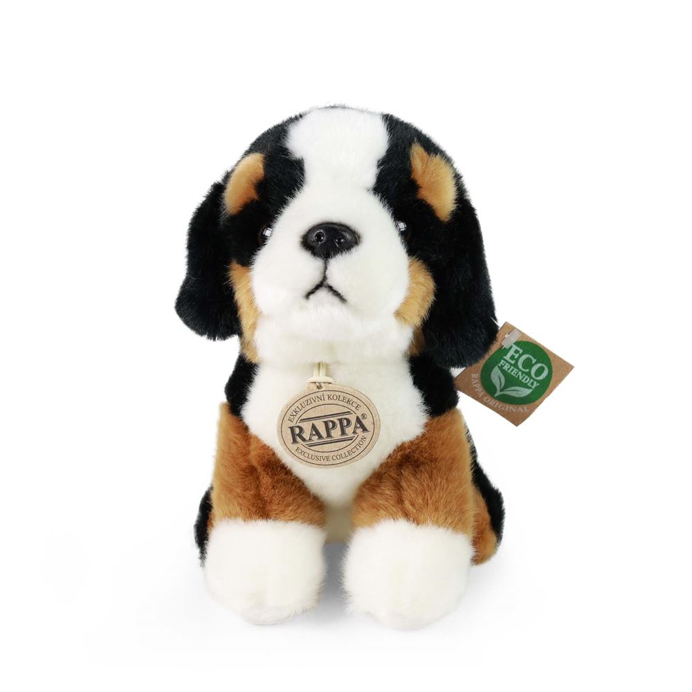 Peluche Bovaro del Bernese 18 cm ecologico