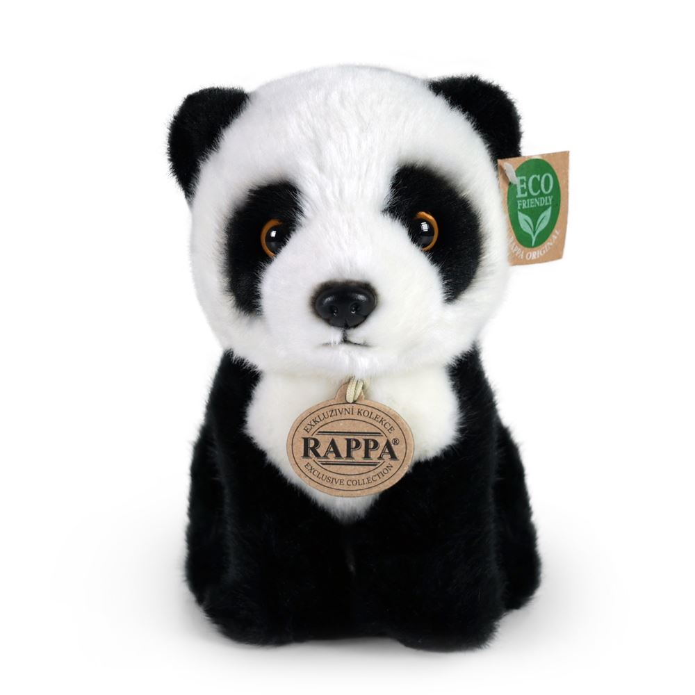Peluche panda 18 cm ecologico