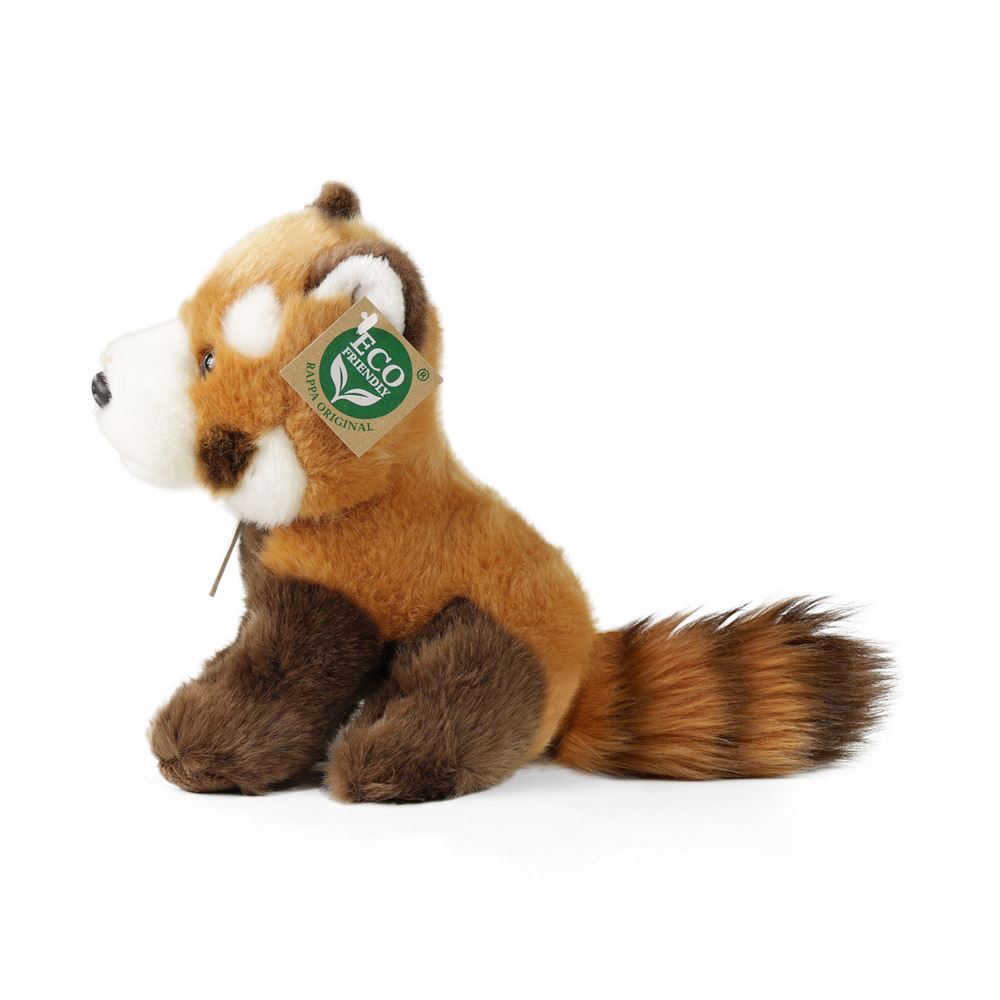 Peluche panda rosso 18 cm ecologico