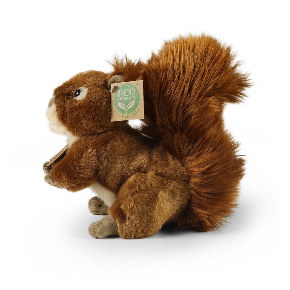 Ardilla de peluche 17 cm ecológica